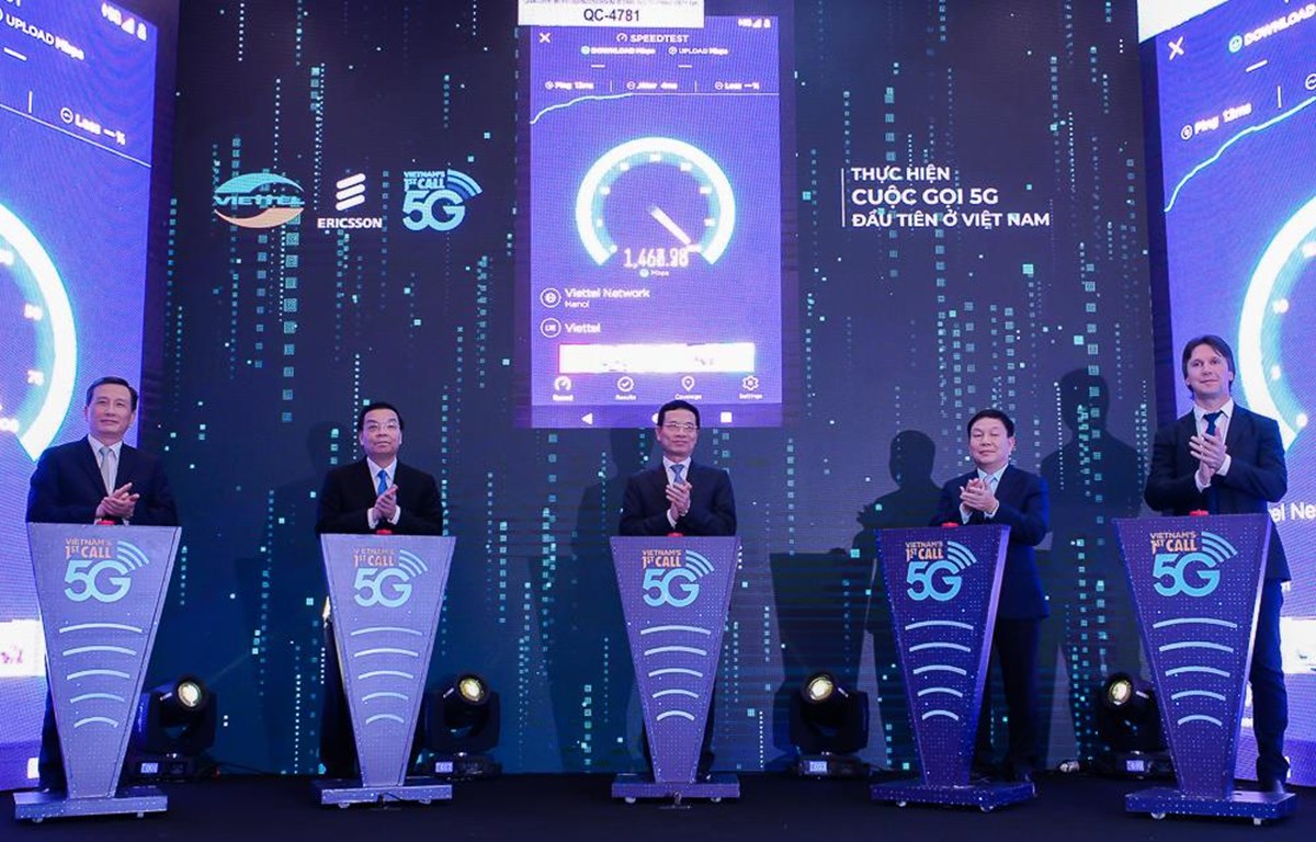 Viettel thực hiện cuộc gọi đầu tiên trên mạng 5G